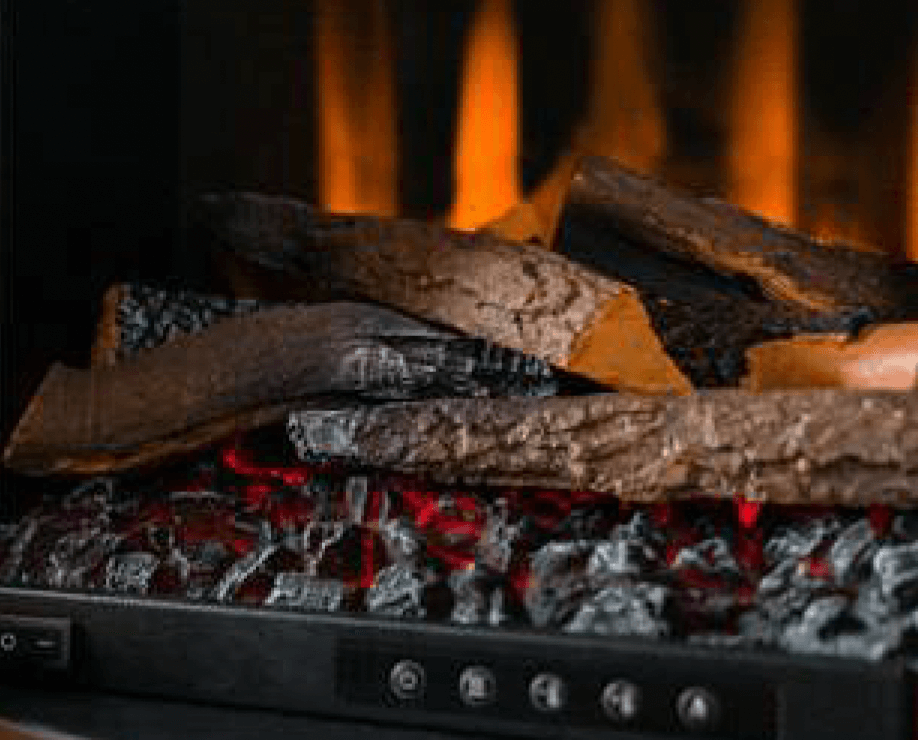 Keramische Holzscheite