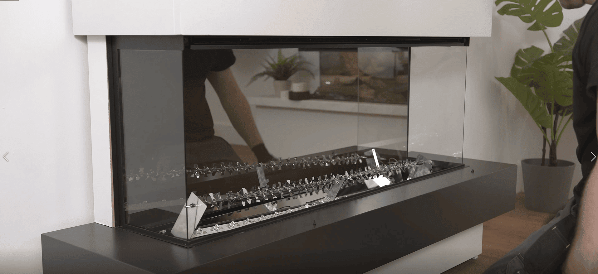 Het vervangen van de led-lampen van het gloeibed