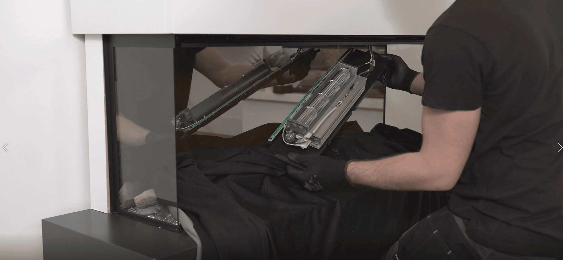 Het vervangen van de ventilator